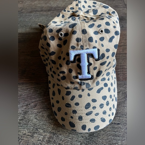 Texas Rangers Baseball Cap Buckleback Hat Cotton Canvas Adjustable One‎ Size - Picture 3 of 14